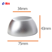 Détacheur d'étiquettes antivol E-Bit en gros 10000gs, dissolvant de balises rigides en alliage d'aluminium argent/or EAS RK02 2.4G