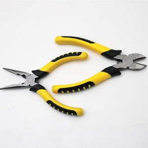 Alicates diagonales de 6 pulgadas de acero al cromo vanadio con mordazas lisas para reparaciones domésticas y corte de alambres - Product Image 3