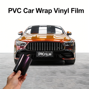 Brillant <span class=keywords><strong>Streaming</strong></span> Noir Charme Rouge Extensible Sans Bulles Anti-Rayures Auto-Guérison Installation Véhicule Voiture Wrap Vinyle <span class=keywords><strong>Film</strong></span> - Product Image 1