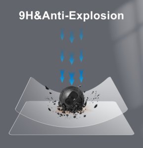 2024 New iPad Pro 11 12.9 không khí 11 bảo vệ màn hình HD rõ ràng 2.5D Tempered Glass phim siêu chống tĩnh & chống dầu phim - Product Image 4