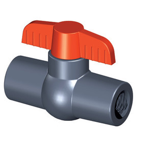 Vanne à diaphragme Clean Diaphragm Valve série 2300 PVC U DN 15 1/2 pouces pour le contrôle de température normale - Product Image 4
