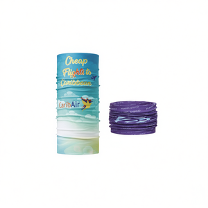 Cache-cou multifonction CaribAir, accessoire de voyage, thème Caraïbes - Product Image 2