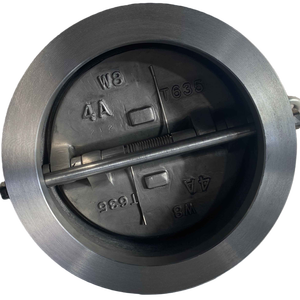 Duplex-Edelstahl 4A Zweiphasen-API 594 Rückschlagventil mit Doppelplatte für Chemische Verarbeitung und Öldichtung - Product Image 1