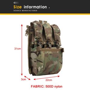 Panel Trasero Assault Adapt Banger con Cierre, Bolsa Táctica para Chaleco, Accesorios para Portaplacas FCPC V5, Bolsa GP, Bolsillo para Multiherramientas - Product Image 4