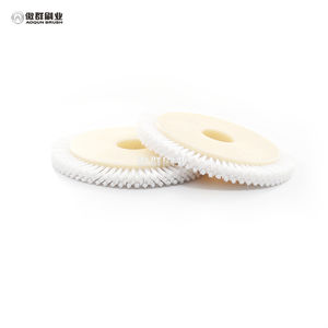 Kleine Massage gerät Borste Wet Dry Detang ling Haar bürste Mini Haarpflege bürste Weiches Kissen Nylon Wildschwein Borste Haar bürste für Baby - Product Image 4