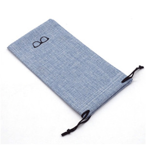 Đầy màu sắc tay áo túi bụi mềm điện thoại di động sợi nhỏ Kính mát lưu trữ vải di động Eyewear <span class=keywords><strong>container</strong></span> với biểu tượng tùy chỉnh - Product Image 5