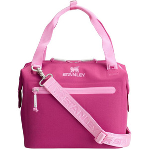 Série Florale : Sac Isotherme Bandoulière Portable en Tissu Oxford, Étanche, Souple, avec Fermeture Éclair, pour Repas en Extérieur, Très Vendu à l'International - Product Image 2