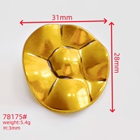 Boutons en alliage de zinc métallique écologiques personnalisables de haute qualité pour vêtements et sacs - Design élégant et classique de la marque JQR