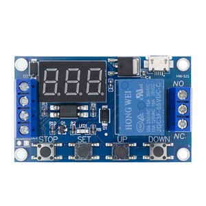 relay 6-30V Module <b>Switch</b> Trigger Time Delay Circuit <b>Timer</b> Cycle Adjustable 828 Promotion - Product Image 1