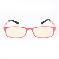 Lunettes anti-lumière bleue ultra légères et élégantes en PC, monture optique rose, pour femmes, lunettes carrées pour réduire l'éblouissement de l'écran d'ordinateur