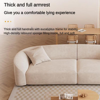 Meubles de salon design minimaliste, grand canapé de luxe personnalisé et confortable en tissu rose pour l'intérieur pour la maison, prix de gros, vente en gros