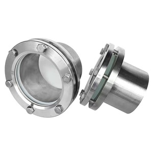 Sanitär Edelstahl 304 316L 3 "flansch fenster anblick glas mit extension <span class=keywords><strong>tube</strong></span>