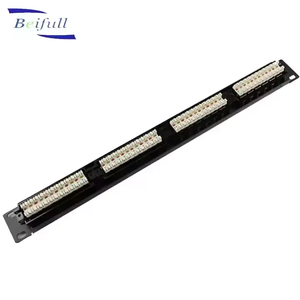 Panneau RJ45 19 "<span class=keywords><strong>1U</strong></span> Metal UTP Match 24 Port Cat6 de l'usine de Shenzhen - Product Image 2