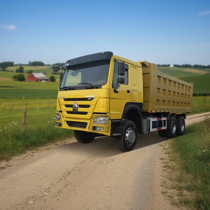 รถบรรทุก HOWO มือสองจากจีน 380 400 420 แรงม้า รถดัมพ์มือสอง รถบรรทุกหนักจีน HOWO 460 แรงม้า <span class=keywords><strong>6</strong></span> * <span class=keywords><strong>4</strong></span> รถดัมพ์ มีสินค้าในสต็อกจำนวนมาก - Product Image 1