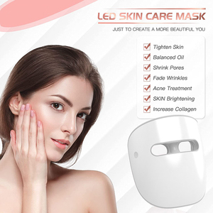 PDT 광자 적외선 빛 페이셜 테라피 무선 안티 여드름 주름 제거 피부 회춘 실리콘 <span class=keywords><strong>Led</strong></span> 얼굴 마스크 - Product Image 2