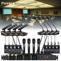 Sistema de Micrófonos Inalámbricos para Montaje en Rack, Integradores de Audio para Proyectos de Audio, Instalaciones Comerciales Fijas