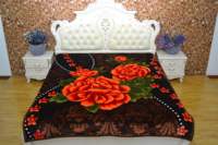 Raschel Luxus dickes 8kg Doppelbett Großteil Flannel Mink Decke Plüsch und Polyester Winter Decke Großhandel