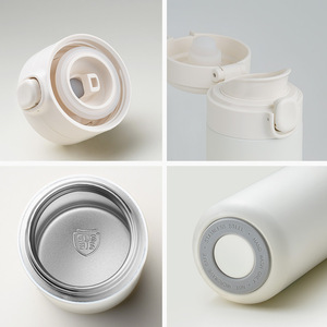 แก้วน้ำเก็บความร้อนสุญญากาศแบบพกพา สแตนเลส 304 ขนาด 500 มล. รุ่น Smart Pop Up Pea Cup เหมาะสำหรับเป็นของขวัญ - Product Image 4