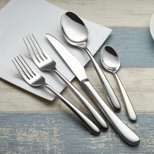 Wholesale High Quality 4-5 Piece Luxury Cutlery Set Dishwasher <b>Safe</b> Stainless Steel Flatware <b>for</b> <b>Home</b> Use or Weddings/Hotels - Product Image 4
