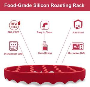 Support de <span class=keywords><strong>cuiseur</strong></span> en silicone pour rôtissoire instantanée pour la cuisson à la <span class=keywords><strong>vapeur</strong></span>, support de <span class=keywords><strong>cuiseur</strong></span> à pression pour friteuse à air mijoteuse - Product Image 4