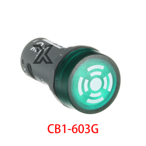 Zumbador Industrial CB1-603G con Luz, Dispositivo de Señalización Audible y Visual - Product Image 1