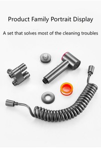 Lightweight ABS Small <strong>Spray</strong> Gun Dual Purpose Switch Powerful <strong>Water</strong> Flow <strong>Simple</strong> Install Fits Anywhere - Product Image 4