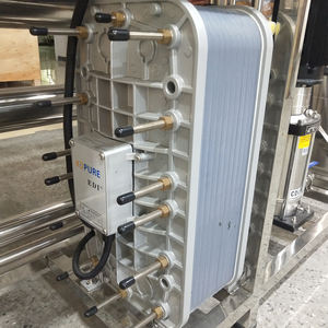 Usine de Guangzhou 1000LPH Système RO EDI à double étage Machines à eau purifiée SUS Équipement d'eau ultrapure biopharmaceutique - Product Image 5