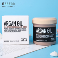 500ML minyak Argan hidrasi krim masker rambut merevitalisasi rambut sehat rambut menembus akar ke ujung