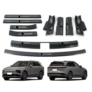 <span class=keywords><strong>Seuil</strong></span> <span class=keywords><strong>de</strong></span> porte noir classique pour Xpeng G9 en acier inoxydable, protection intérieure et extérieure du <span class=keywords><strong>seuil</strong></span> <span class=keywords><strong>de</strong></span> porte, plaque <span class=keywords><strong>de</strong></span> protection anti-rayures, garniture <span class=keywords><strong>de</strong></span> protection arrière - Product Image 1