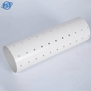 Tubos de <span class=keywords><strong>PVC</strong></span> Perforados de Alta Resistencia, 50-200 mm, 2 mm de Espesor, Sin Olor, <span class=keywords><strong>para</strong></span> Riego Agrícola, <span class=keywords><strong>Drenaje</strong></span> Industrial Subterráneo y Tuberías de <span class=keywords><strong>Drenaje</strong></span> - Product Image 1