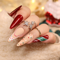 Vente en gros de vernis à ongles en gel UV Collection 7 couleurs étoile de Noël Fournisseurs de vernis à ongles Marque privée Ensemble de vernis à ongles en gel pour fête de Noël