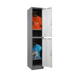 Casier métallique miniature moderne à structure démontable, à une <span class=keywords><strong>colonne</strong></span> et deux portes, pour chambre d'enfant et usage professionnel - Product Image 6