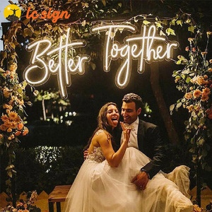 Panneau néon personnalisé à led, en néon, flexible, pour signe de mariage, 110v, personnalisé - Product Image 4