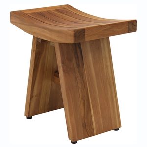 Chaise japonaise en bambou, siège de bain, <span class=keywords><strong>tabouret</strong></span> pour personnes âgées, banc de <span class=keywords><strong>douche</strong></span> pour la maison ou le salon - Product Image 3