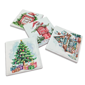 Piastrelle di ceramica quadrata assorbente di alta qualità per il nuovo sottobicchiere di Design classico del produttore di sublimazione - Product Image 6