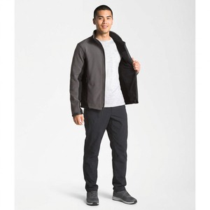Wholesale <b>Men's</b> Autumn Hooded Softshell <b>Jacket</b> Canvas Fabric Linen Lining Zipper Closure Vintage Style Outdoor Activities - Product Image 1