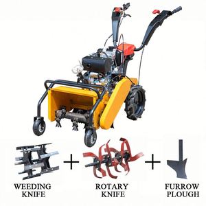 Handheld Self-Propelled Rotary <b>Cultivator</b> for Orchard Farm & Garden Soil Tilling Soil Weeding & Grass Roots Removal Machine - Product Image 6