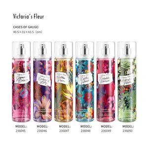 100% Vegan Cosmetic Wholesale Body Fragrance Mist Spray Women's Perfume Hair Mist Spray Private Label