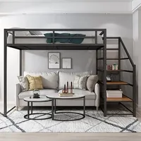 Lit pliant réglable de luxe américain moderne Sassanid OEM avec base en tube d'acier pour hôtel et école