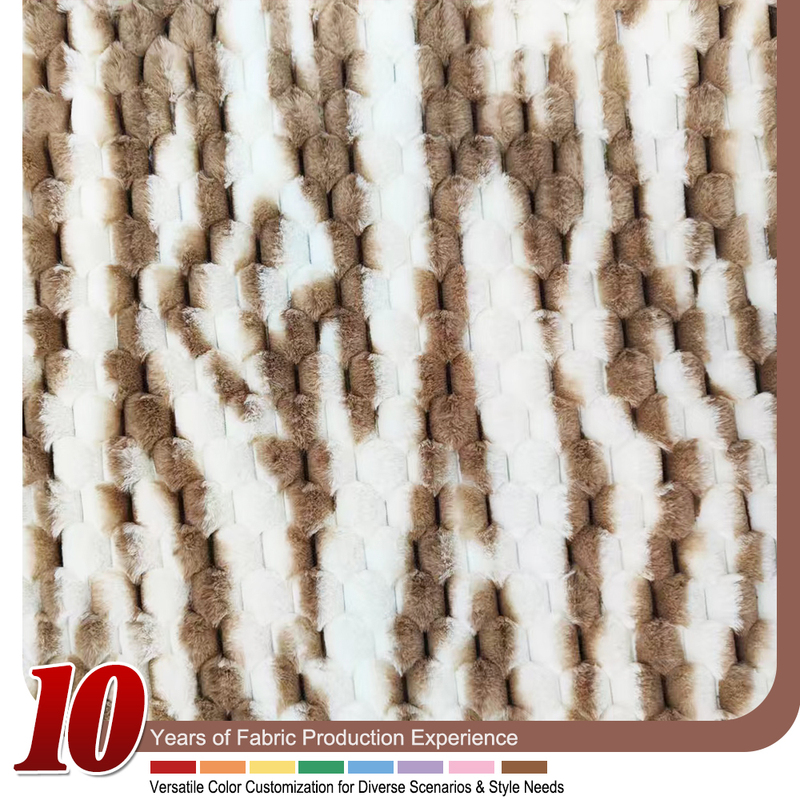 Printed Knitted Triangles Abstract Geometric Faux