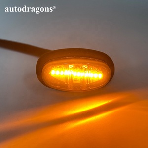 Kit de calandre LED ambré extrême Autodragons 12 LED avec couvercle fumé style Ranger Raptor - Product Image 3