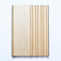 SAMDI organisateur de bureau en érable en bois massif avec plateau de compartiment armoire de rangement de bureau accessoires de meubles
