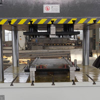Presse hydraulique YQ32 315T, 315 tonnes, machine de fabrication de panneaux routiers, équipement de pressage de panneaux de signalisation