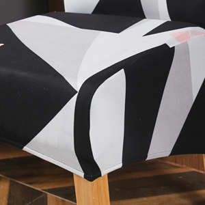 <span class=keywords><strong>Housse</strong></span> <span class=keywords><strong>de</strong></span> <span class=keywords><strong>chaise</strong></span> jacquard élastique <span class=keywords><strong>grande</strong></span> <span class=keywords><strong>taille</strong></span> pour bureau, restauration, banquet, décoration, polyvalente, utilisation générale quatre saisons - Product Image 3