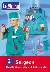 Uniforme <span class=keywords><strong>de</strong></span> Enfermera y <span class=keywords><strong>Cirujano</strong></span> para Niños, Disfraz <span class=keywords><strong>de</strong></span> Médico para Jugar a las Profesiones - Product Image 6