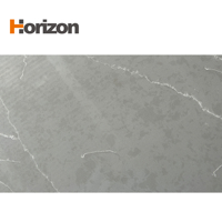 Dalle de quartz à grain fin OEM, grande dalle de comptoir, surface polie, pour plan de travail de salle de bain