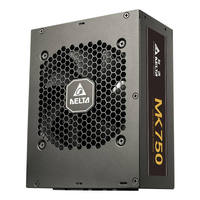 Fuente de Alimentación ATX Delta MK750 de 750W 80PLUS Gold, Totalmente Modular, Monofásica 12V 62.5A, Rango Amplio 100-240V, PFC Activo, Ventilador de 12cm, 20+4 Pines