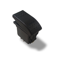 Interrupteur à bascule ouvert de type bateau KCD4-201-UT à 3 broches SPST pour modification automobile 12V 24V
