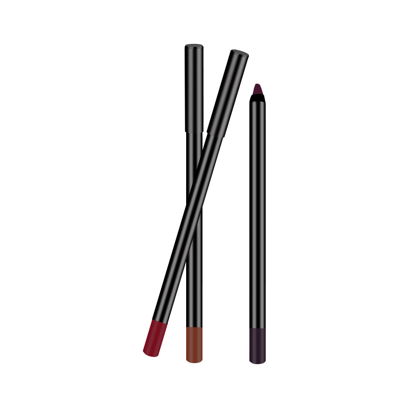 Rrivate этикетка для губ 16 видов цветов этикетка водостойкая матовая гладкая линия красочные коричневого цвета с контурным карандашом для губ