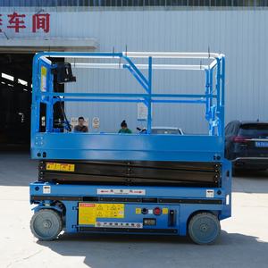 Plataforma Elevadora Hidráulica Eléctrica de Tijera de 4m 6m 8m <span class=keywords><strong>10m</strong></span> 12m 14m 16m 18m con Certificación CE - Product Image 6